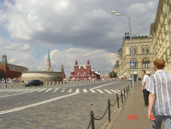 Вид на Кремлёвскую площадь.